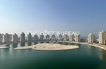 (بنتهاوس  (روف - 3 غرف نوم - 6 حمامات للبيع في ابراج المتحدة - فيفا بحرية - جزيرة اللؤلؤة - الدوحة