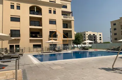 Pool image for: Apartment - 1 Bedroom - 2 Bathrooms for sale in Regency Residence Fox Hills 1 - Lusail, Image 1