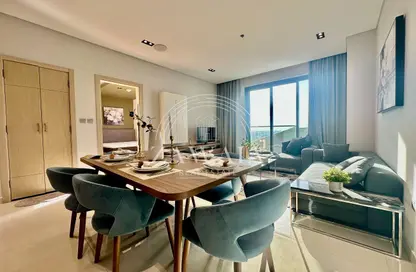 Apartment - 1 Bedroom - 2 Bathrooms for rent in Lusail Marina Heights - Marina District - Lusail