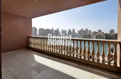 Apartment - 3 Bedrooms - 4 Bathrooms for rent in East Porto Drive - Porto Arabia - The Pearl Island - Doha