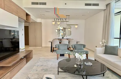 Apartment - 2 Bedrooms - 3 Bathrooms for rent in Lusail Residence - Marina District - Lusail