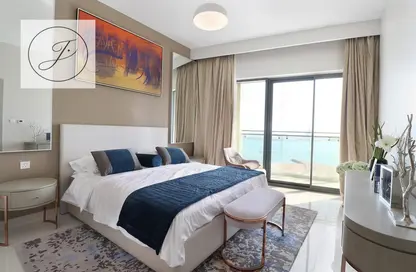 Room / Bedroom image for: Apartment - 2 Bedrooms - 2 Bathrooms for sale in Qetaifan Islands - Lusail, Image 1