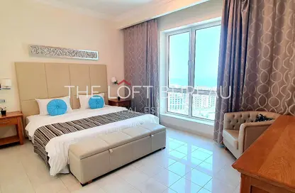 شقة - غرفة نوم - 2 حمامات للايجار في فيفا بحرية شرق - فيفا بحرية - جزيرة اللؤلؤة - الدوحة