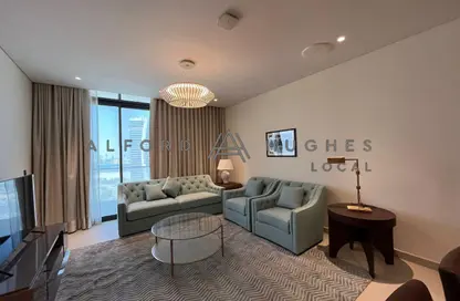 Apartment - 2 Bedrooms - 4 Bathrooms for rent in Mamsha Bay - Lusail