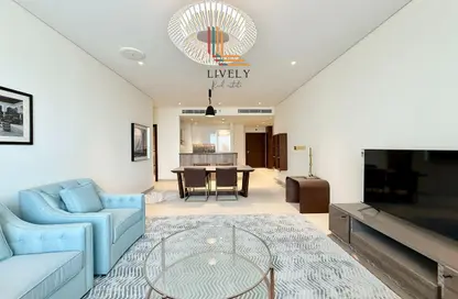 Apartment - 2 Bedrooms - 4 Bathrooms for rent in Marina Residences 195 - Marina District - Lusail