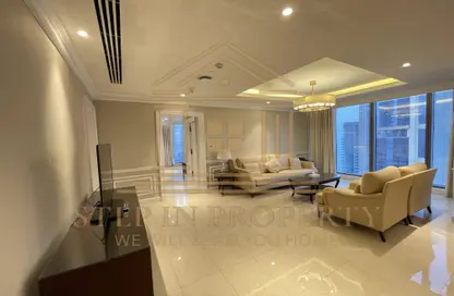 Apartment - 2 Bedrooms - 2 Bathrooms for rent in West Bay Tower - West Bay - West Bay - Doha