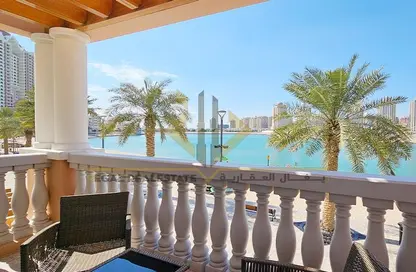 شقة - غرفة نوم - 2 حمامات للايجار في 22 تاور - فيفا بحرية - جزيرة اللؤلؤة - الدوحة