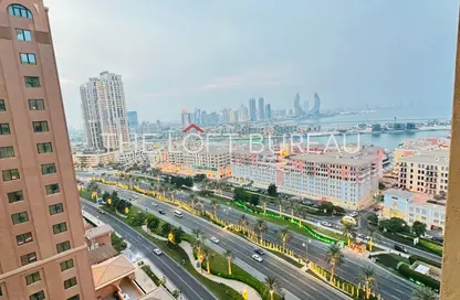 شقة - غرفة نوم - 2 حمامات للايجار في طريق بورتو الشرقي - بورتو أرابيا - جزيرة اللؤلؤة - الدوحة