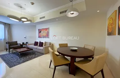 Apartment - 2 Bedrooms - 3 Bathrooms for rent in InterContinental Doha Residences - West Bay - Doha