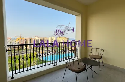 Apartment - Studio - 1 Bathroom for rent in Viva West - Viva Bahriyah - The Pearl Island - Doha