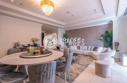 Apartment - 4 Bedrooms - 5 Bathrooms for rent in West Porto Drive - Porto Arabia - The Pearl Island - Doha
