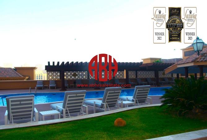 Apartment - 2 Bedrooms - 3 Bathrooms for rent in West Porto Drive - Porto Arabia - The Pearl Island - Doha