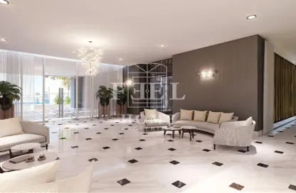 Living Room image for: Apartment - 1 Bathroom for rent in Costa del Sol - Viva Bahriyah - The Pearl Island - Doha, Image 1
