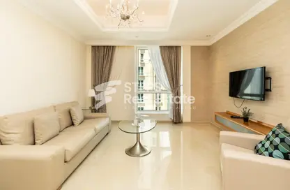 Apartment - 1 Bedroom - 2 Bathrooms for rent in Viva West - Viva Bahriyah - The Pearl Island - Doha
