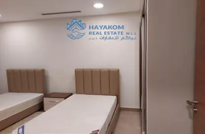 Room / Bedroom image for: Apartment - 2 Bedrooms - 2 Bathrooms for rent in Al Erkyah City - Lusail, Image 1
