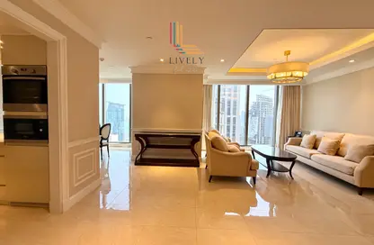 Apartment - 2 Bedrooms - 2 Bathrooms for rent in West Bay Tower - West Bay - West Bay - Doha