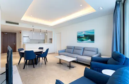 Apartment - 2 Bedrooms - 2 Bathrooms for rent in Marina Residences 195 - Marina District - Lusail