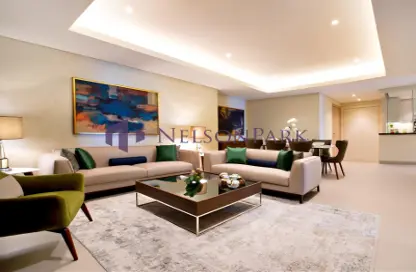 Apartment - 3 Bedrooms - 5 Bathrooms for rent in Abraj Quartiers - The Pearl Island - Doha