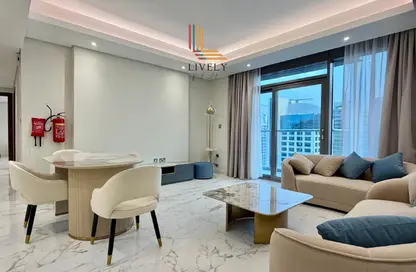 شقة - 2 غرف نوم - 3 حمامات للايجار في مرتفعات مارينا لوسيل - منطقة المارينا - الوسيل