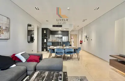 Apartment - 2 Bedrooms - 3 Bathrooms for rent in Lusail Marina Heights - Marina District - Lusail