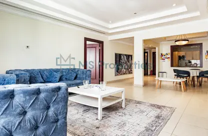 Apartment - 1 Bedroom - 2 Bathrooms for rent in East Porto Drive - Porto Arabia - The Pearl Island - Doha