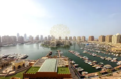 Apartment - 2 Bedrooms - 3 Bathrooms for rent in West Porto Drive - Porto Arabia - The Pearl Island - Doha