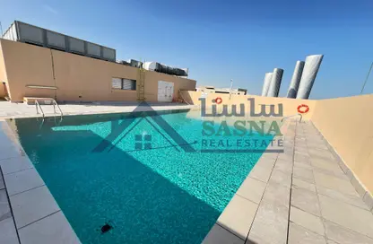 Pool image for: Apartment - 2 Bedrooms - 2 Bathrooms for rent in Fox Hills A13 - Fox Hills - Lusail, Image 1