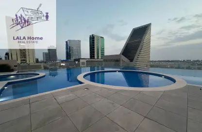 شقة - غرفة نوم - 2 حمامات للايجار في لوسيل ريسيدينس - منطقة المارينا - الوسيل