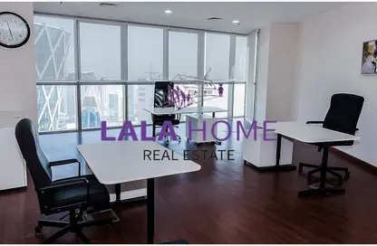 Office Space - Studio - 2 Bathrooms for rent in Palm Tower B - Palm Towers - West Bay - Doha