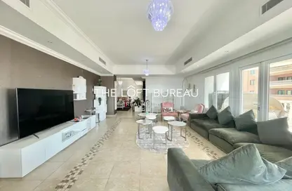 Apartment - 3 Bedrooms - 4 Bathrooms for rent in West Porto Drive - Porto Arabia - The Pearl Island - Doha