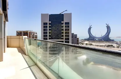 Apartment - 3 Bedrooms - 4 Bathrooms for rent in Marina Residences 195 - Marina District - Lusail