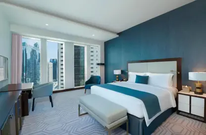 Apartment - Studio - 1 Bathroom for rent in West Bay Tower - West Bay - West Bay - Doha