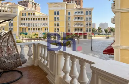 شقة - غرفة نوم - 2 حمامات للايجار في ميركاتو - قناة كوارتييه - جزيرة اللؤلؤة - الدوحة