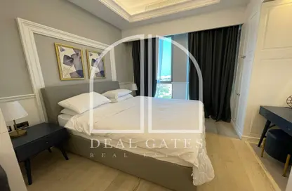 Room / Bedroom image for: Apartment - 1 Bathroom for sale in Al Sadd Road - Al Sadd - Doha, Image 1