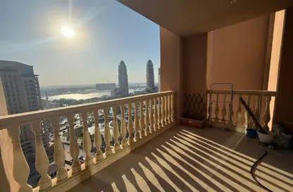 Apartment - 2 Bedrooms - 3 Bathrooms for rent in East Porto Drive - Porto Arabia - The Pearl Island - Doha