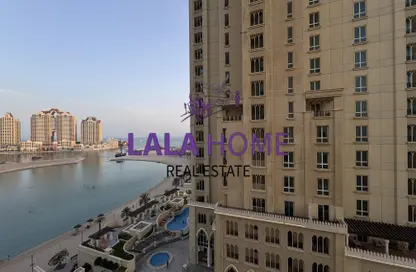 Apartment - Studio - 1 Bathroom for rent in Viva West - Viva Bahriyah - The Pearl Island - Doha