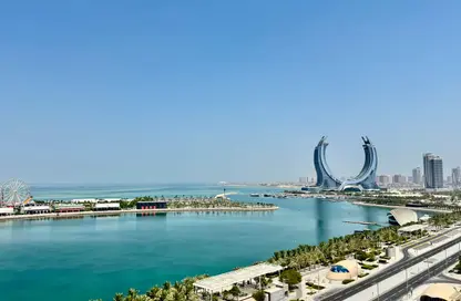 شقة - 2 غرف نوم - 2 حمامات للايجار في 195 مساكن مارينا - منطقة المارينا - الوسيل