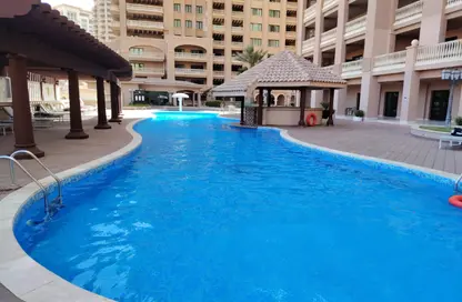 Apartment - 3 Bedrooms - 4 Bathrooms for rent in Tower 10 - Porto Arabia - The Pearl Island - Doha