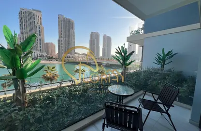 شقة - غرفة نوم - 2 حمامات للايجار في كريستال ريزيدنس - جزيرة جيوان - جزيرة اللؤلؤة - الدوحة