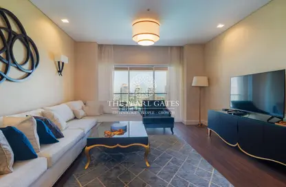 Apartment - 1 Bedroom - 2 Bathrooms for rent in Al Mutahidah Tower - Viva Bahriyah - The Pearl Island - Doha