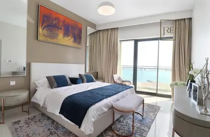 Room / Bedroom image for: Apartment - 2 Bedrooms - 3 Bathrooms for sale in Waterfront Residential - The Waterfront - Lusail, Image 1
