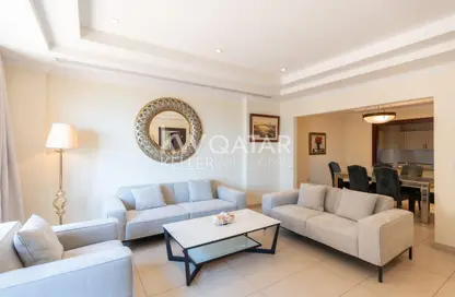 Apartment - 1 Bedroom - 2 Bathrooms for rent in West Porto Drive - Porto Arabia - The Pearl Island - Doha
