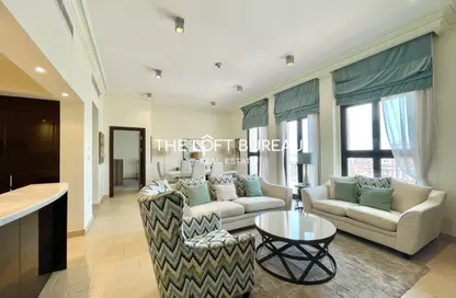Apartment - 2 Bedrooms - 3 Bathrooms for rent in Nobili - Qanat Quartier - The Pearl Island - Doha