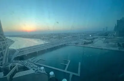 شقة - 2 غرف نوم - 3 حمامات للايجار في برج زجزاج  ب - أبراج زجزاج - الخليج الغربي - الدوحة