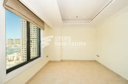 Apartment - 3 Bedrooms - 4 Bathrooms for rent in East Porto Drive - Porto Arabia - The Pearl Island - Doha