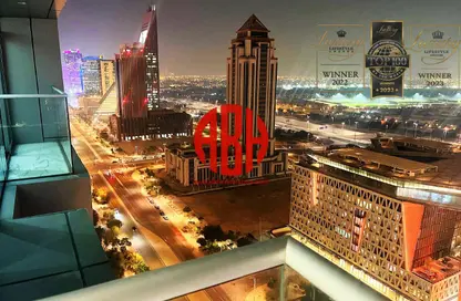 Apartment - 1 Bedroom - 2 Bathrooms for rent in Lusail Marina Heights - Marina District - Lusail Apartment - 1 Bedroom - 2 Bathrooms for rent in Lusail Marina Heights - Marina District - Lusail