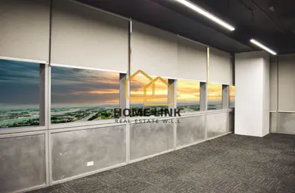 Office Space - Studio - 2 Bathrooms for rent in Marina Tower 02 - Marina District - Lusail