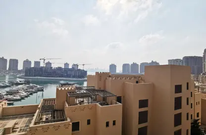 Apartment - 2 Bedrooms - 3 Bathrooms for rent in East Porto Drive - Porto Arabia - The Pearl Island - Doha