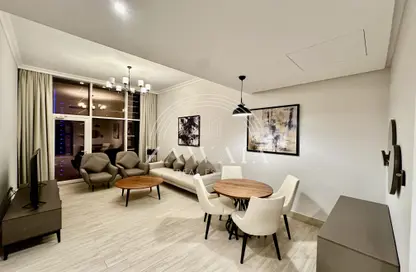 Apartment - 1 Bedroom - 2 Bathrooms for rent in Marina Tower 02 - Marina District - Lusail