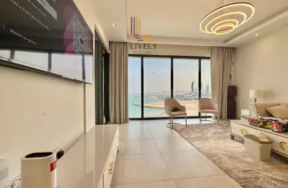 شقة - غرفة نوم - 1 حمام للايجار في مرتفعات مارينا لوسيل - منطقة المارينا - الوسيل